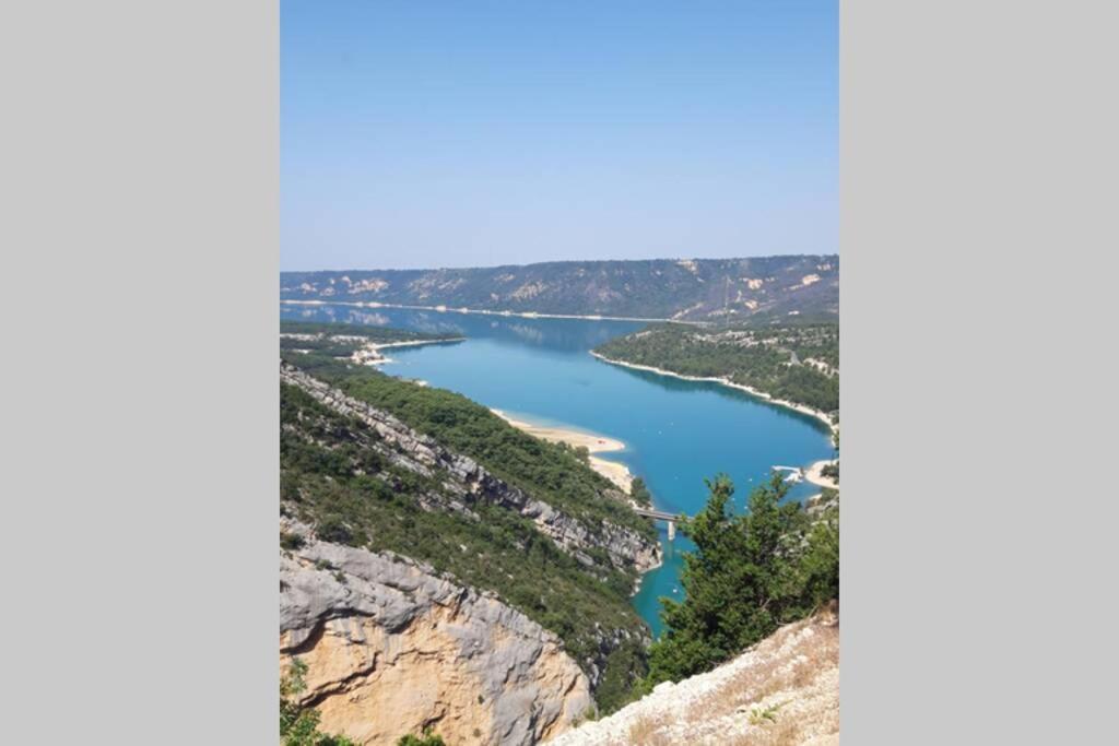 Lou paradiú du verdon Allemagne-en-Provence Exterior foto